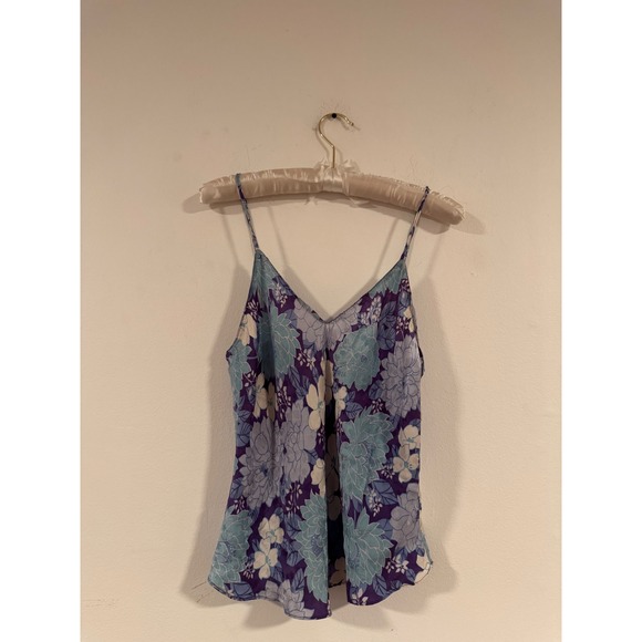Vintage Floral Silk‎ Cami - Picture 1 of 3